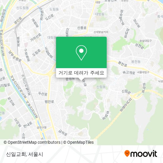 신일교회 지도