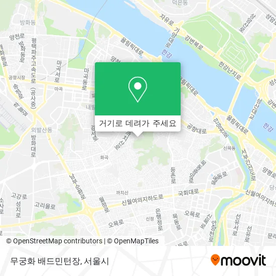 무궁화 배드민턴장 지도