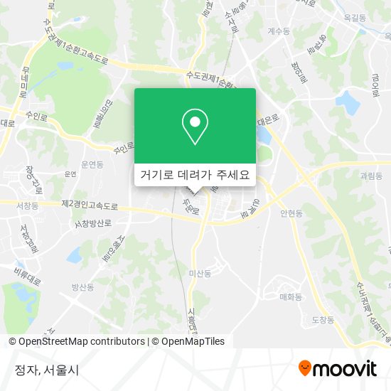 정자 지도