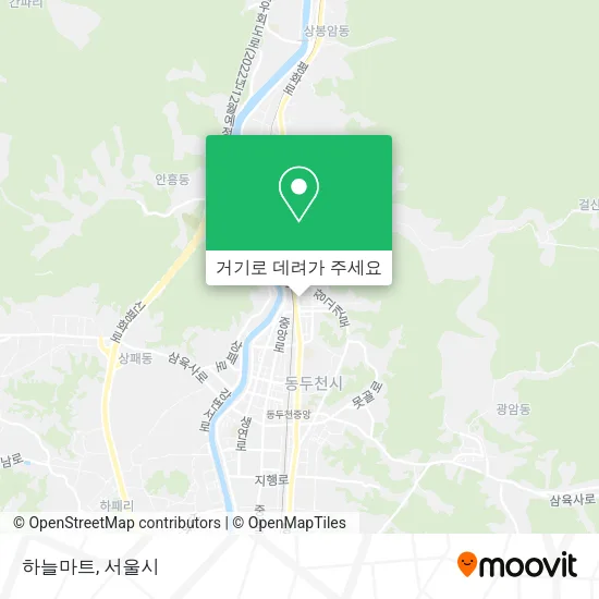 하늘마트 지도