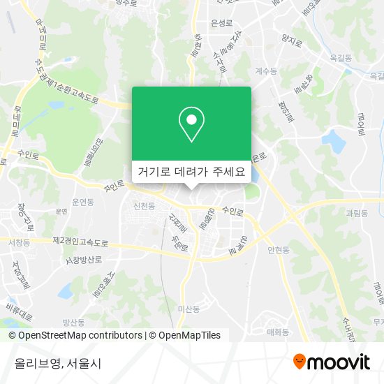 올리브영 지도