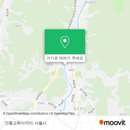 안흥교회사거리 지도