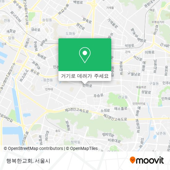 행복한교회 지도