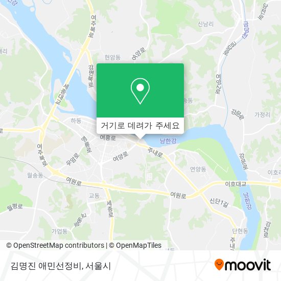 김명진 애민선정비 지도