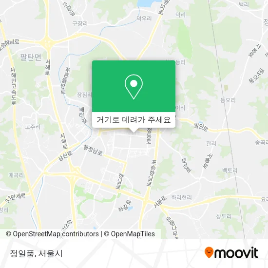 정일품 지도