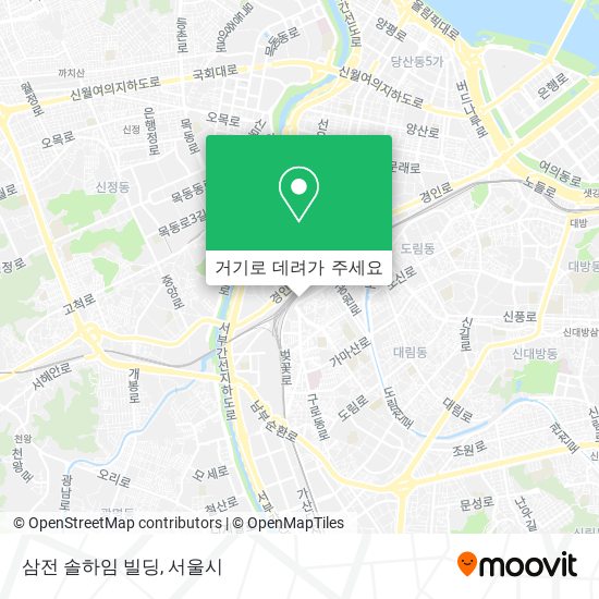 삼전 솔하임 빌딩 지도