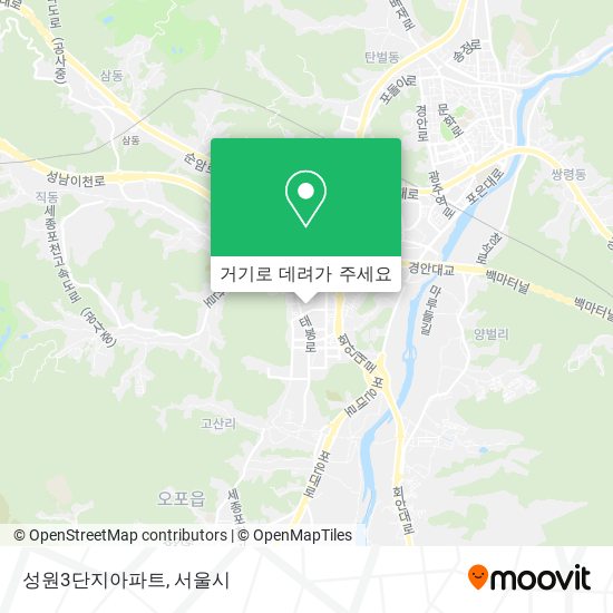 성원3단지아파트 지도