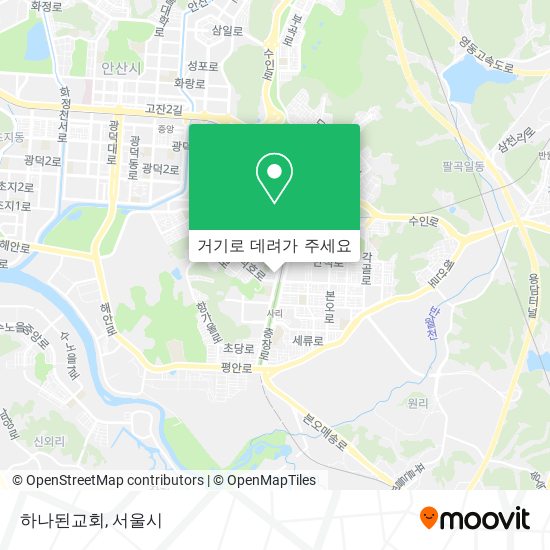 하나된교회 지도