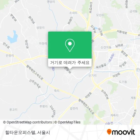 힐타운오피스텔 지도