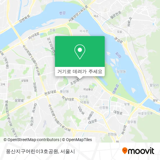풍산지구어린이3호공원 지도