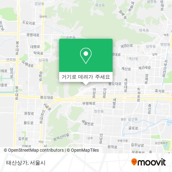 태산상가 지도