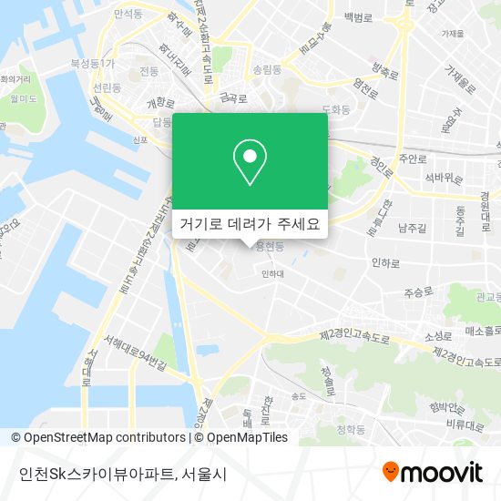 인천Sk스카이뷰아파트 지도
