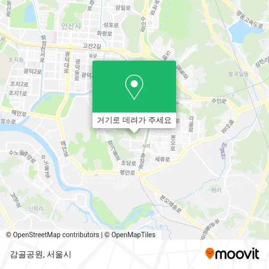 감골공원 지도