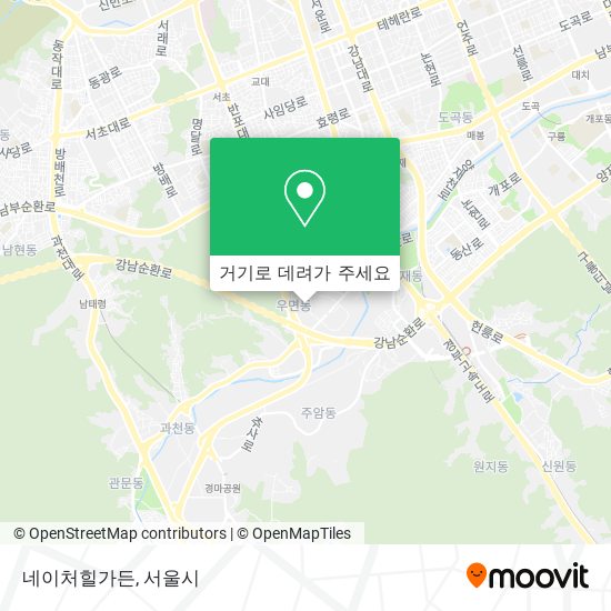 네이처힐가든 지도