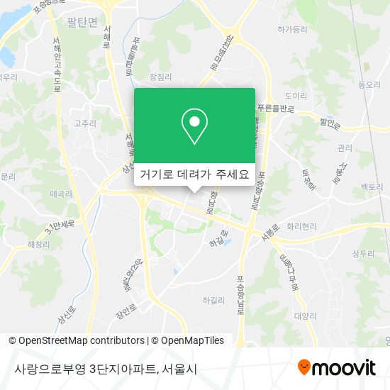 사랑으로부영 3단지아파트 지도