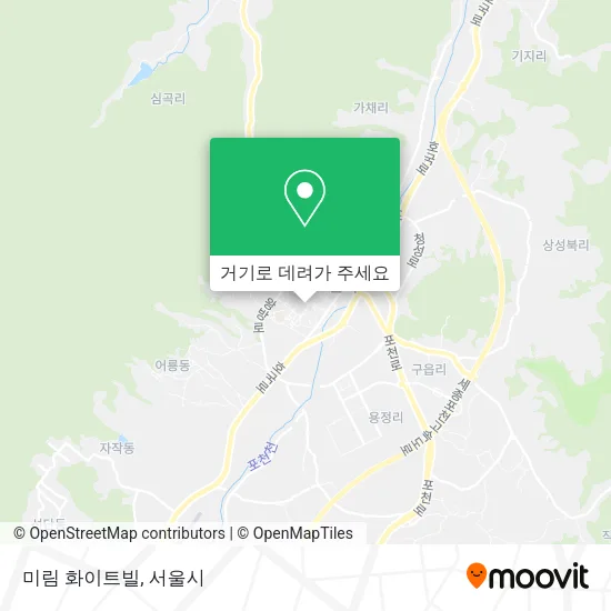 미림 화이트빌 지도