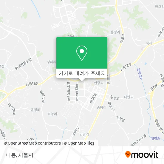 나동 지도