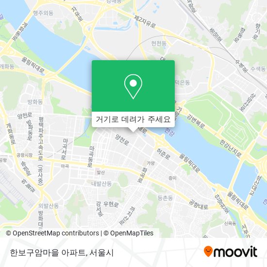 한보구암마을 아파트 지도