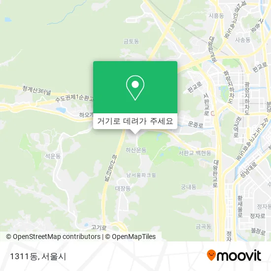 1311동 지도