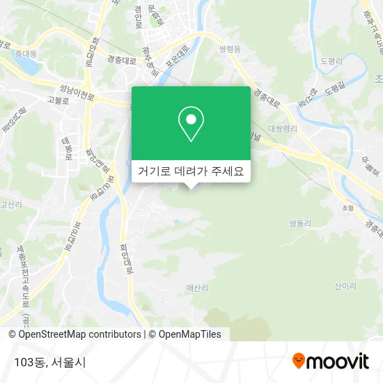 103동 지도