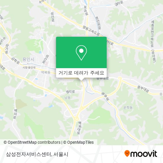 삼성전자서비스센터 지도
