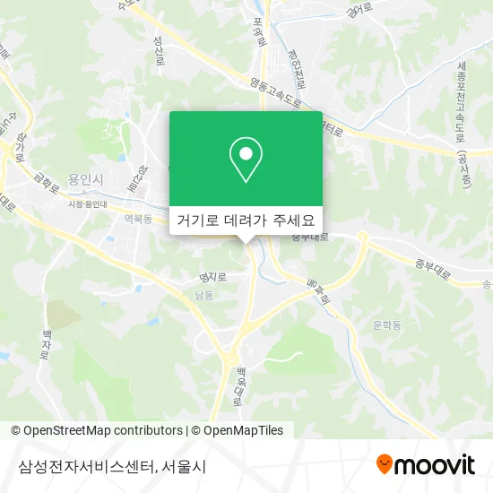 삼성전자서비스센터 지도