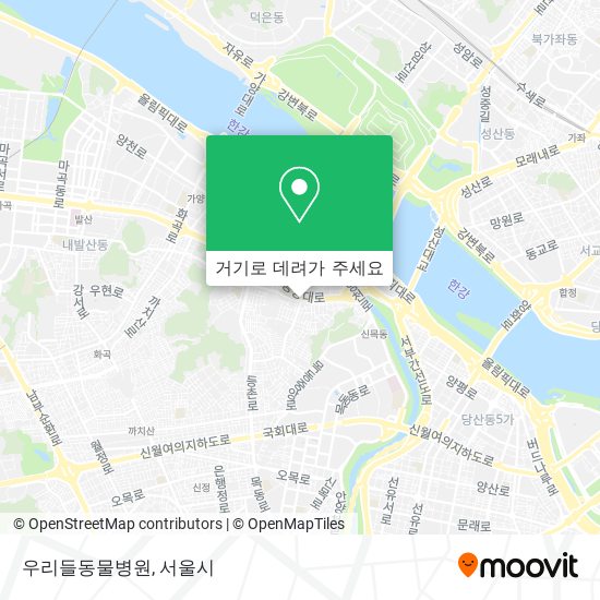 우리들동물병원 지도