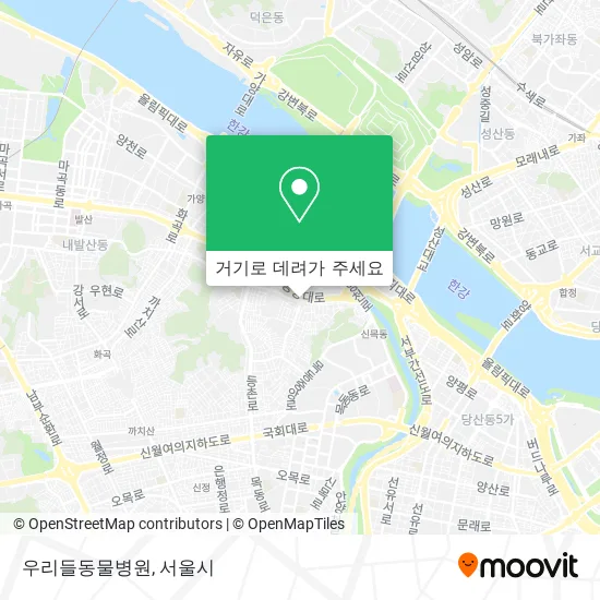 우리들동물병원 지도