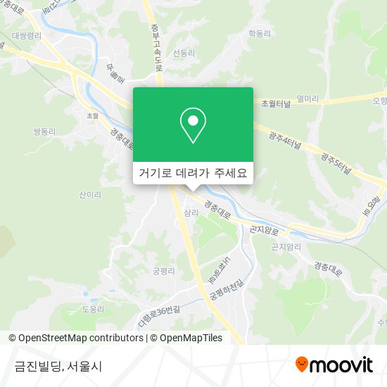 금진빌딩 지도