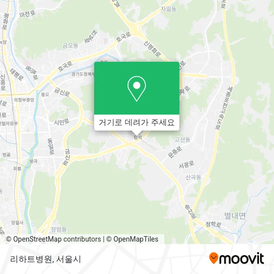 리하트병원 지도