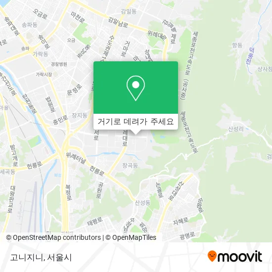 고니지니 지도