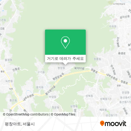 평창아트 지도