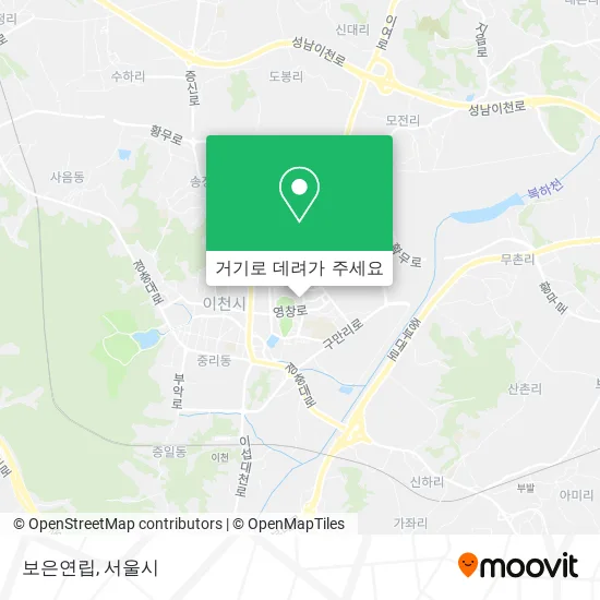 보은연립 지도