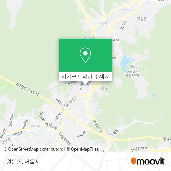 원문동 지도