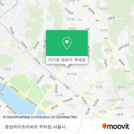 중앙하이츠아파트 주차장 지도