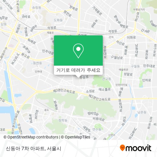 신동아 7차 아파트 지도