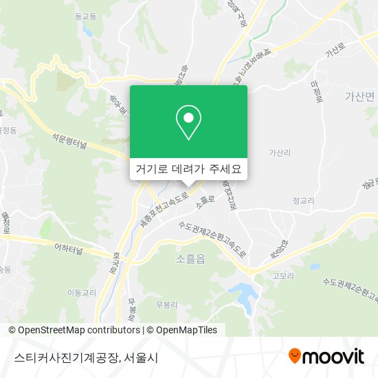 스티커사진기계공장 지도