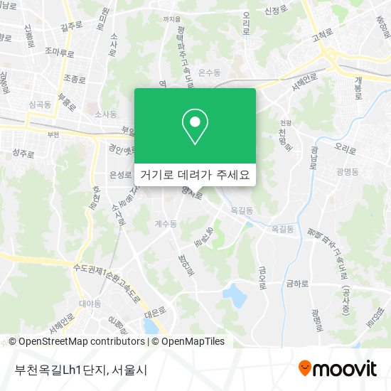 부천옥길Lh1단지 지도