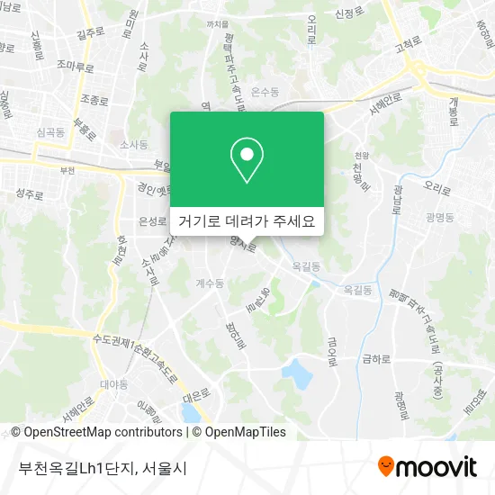 부천옥길Lh1단지 지도