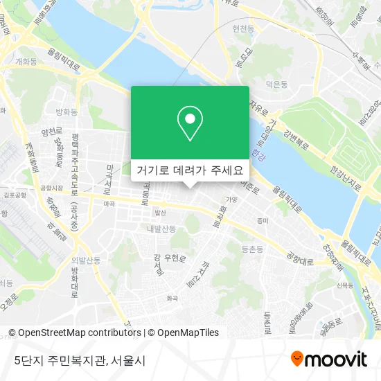 5단지 주민복지관 지도