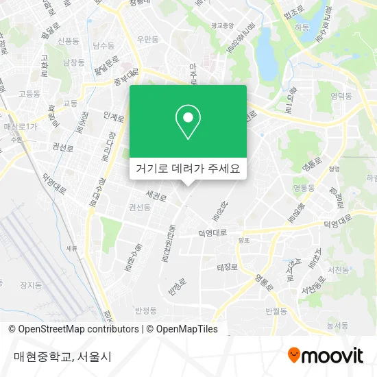 매현중학교 지도