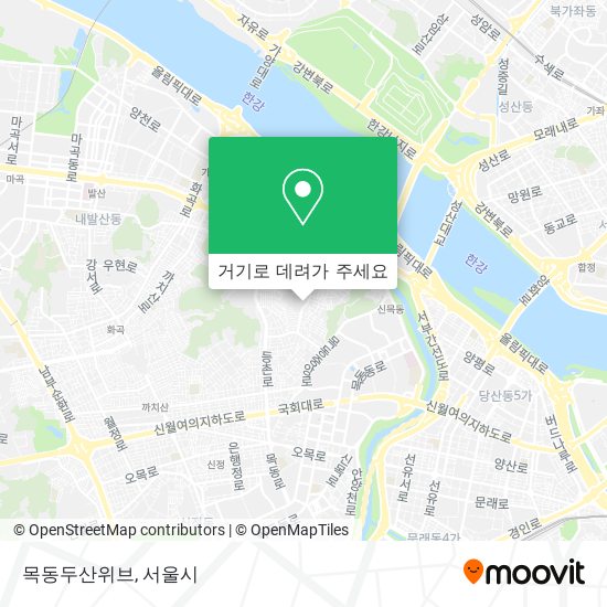 목동두산위브 지도