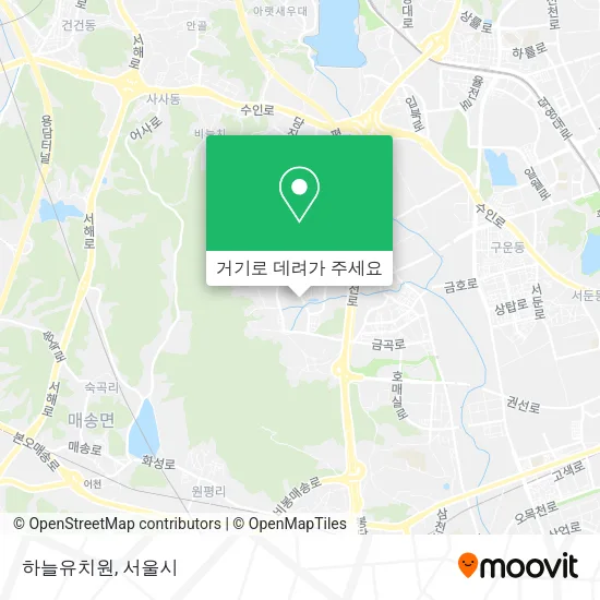 하늘유치원 지도