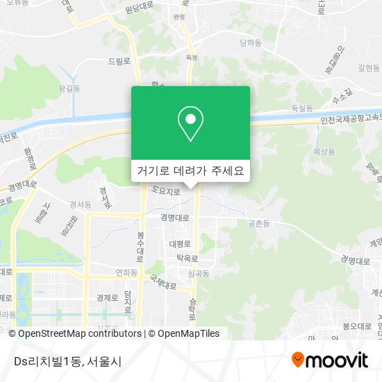 Ds리치빌1동 지도