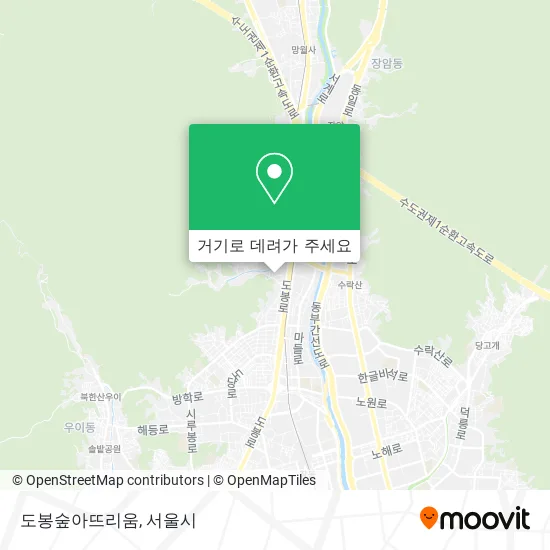 도봉숲아뜨리움 지도