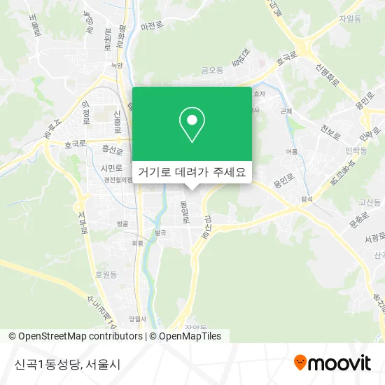 신곡1동성당 지도