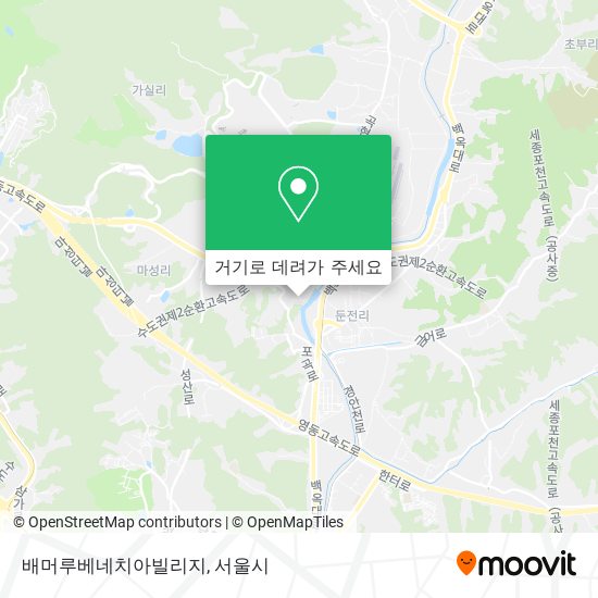 배머루베네치아빌리지 지도