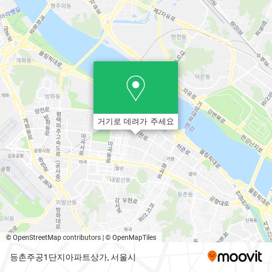 등촌주공1단지아파트상가 지도