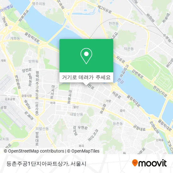 등촌주공1단지아파트상가 지도