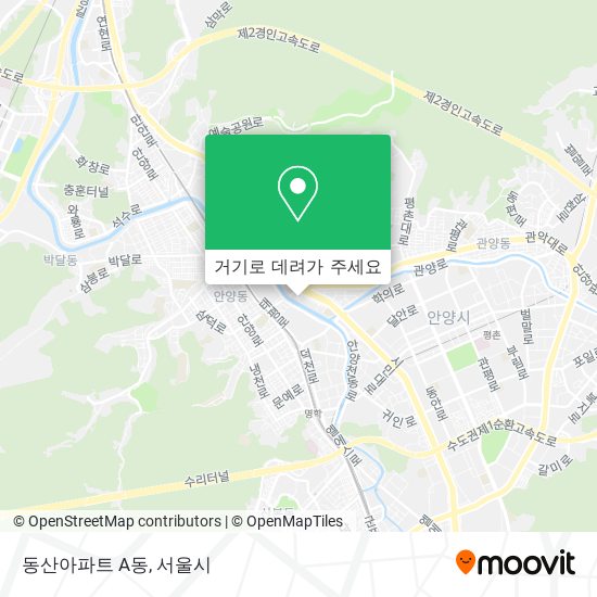 동산아파트 A동 지도